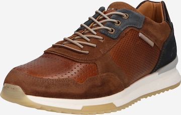 Sneaker bassa di BULLBOXER in marrone: frontale