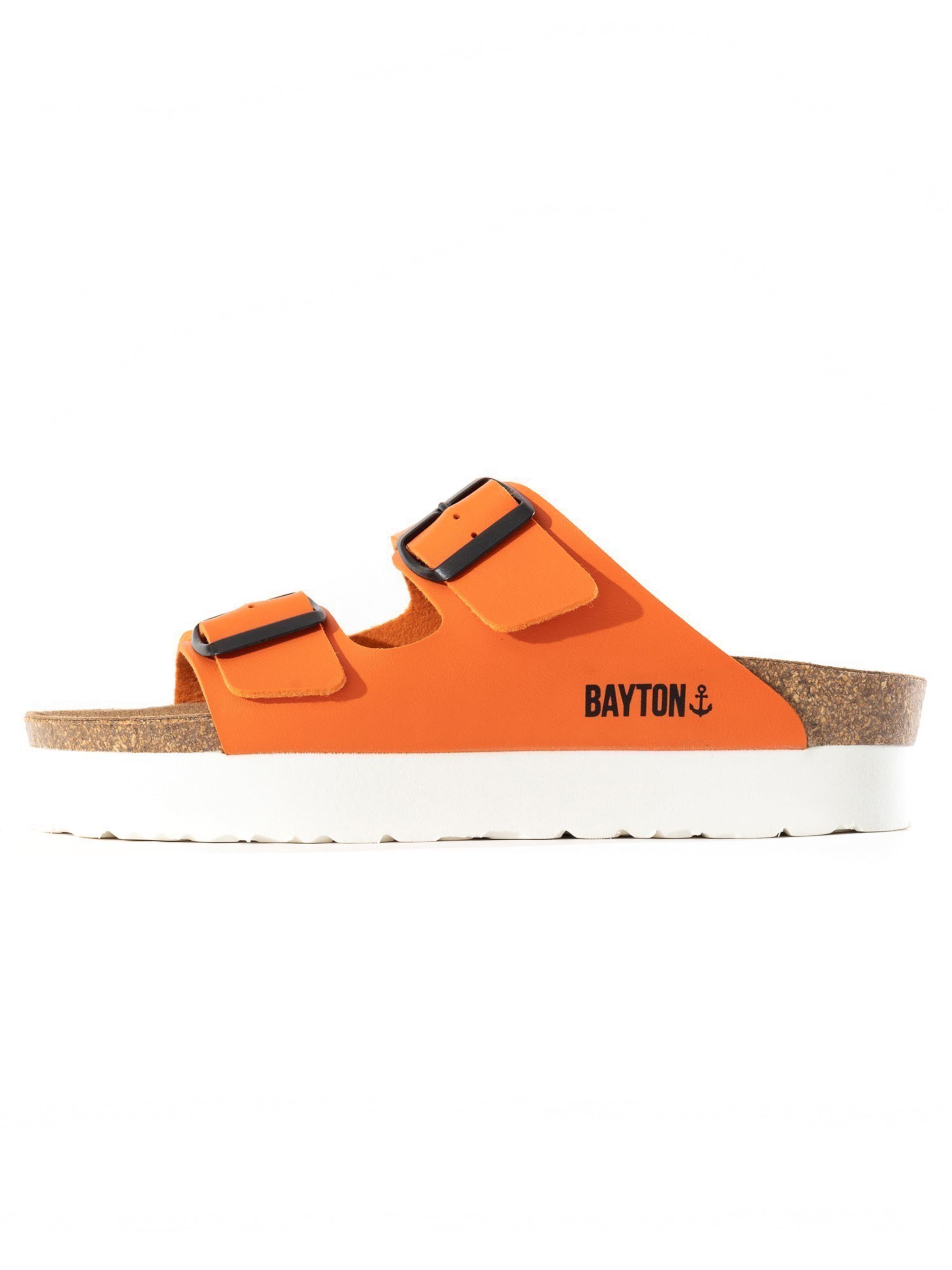 Bayton Mule 'Japet' in Orange: front