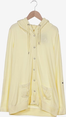 s.Oliver Sweatshirt & Zip-Up Hoodie in XXL in Yellow: front