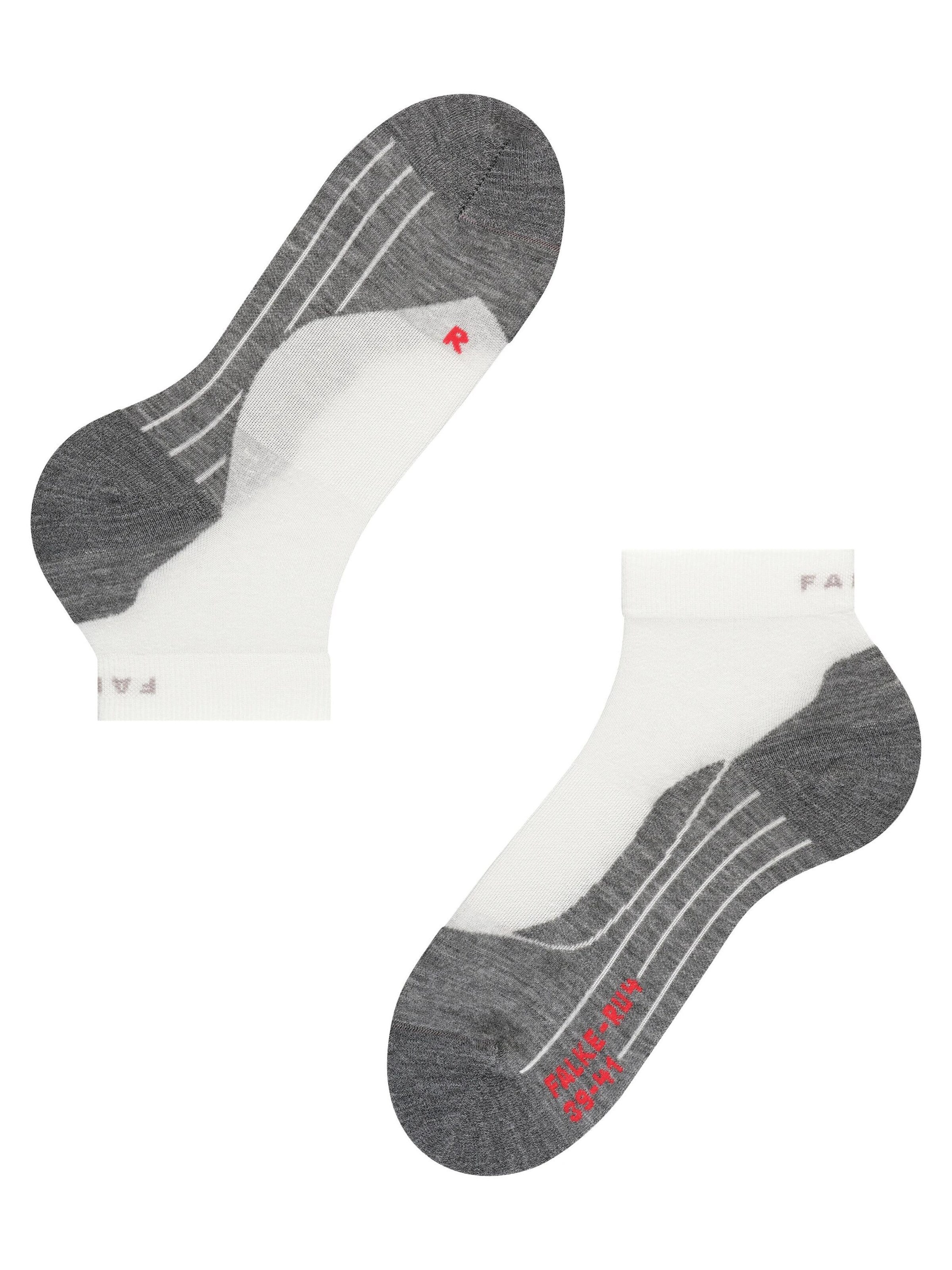 FALKE Athletic Socks 'RU4 Endurance Short' in White