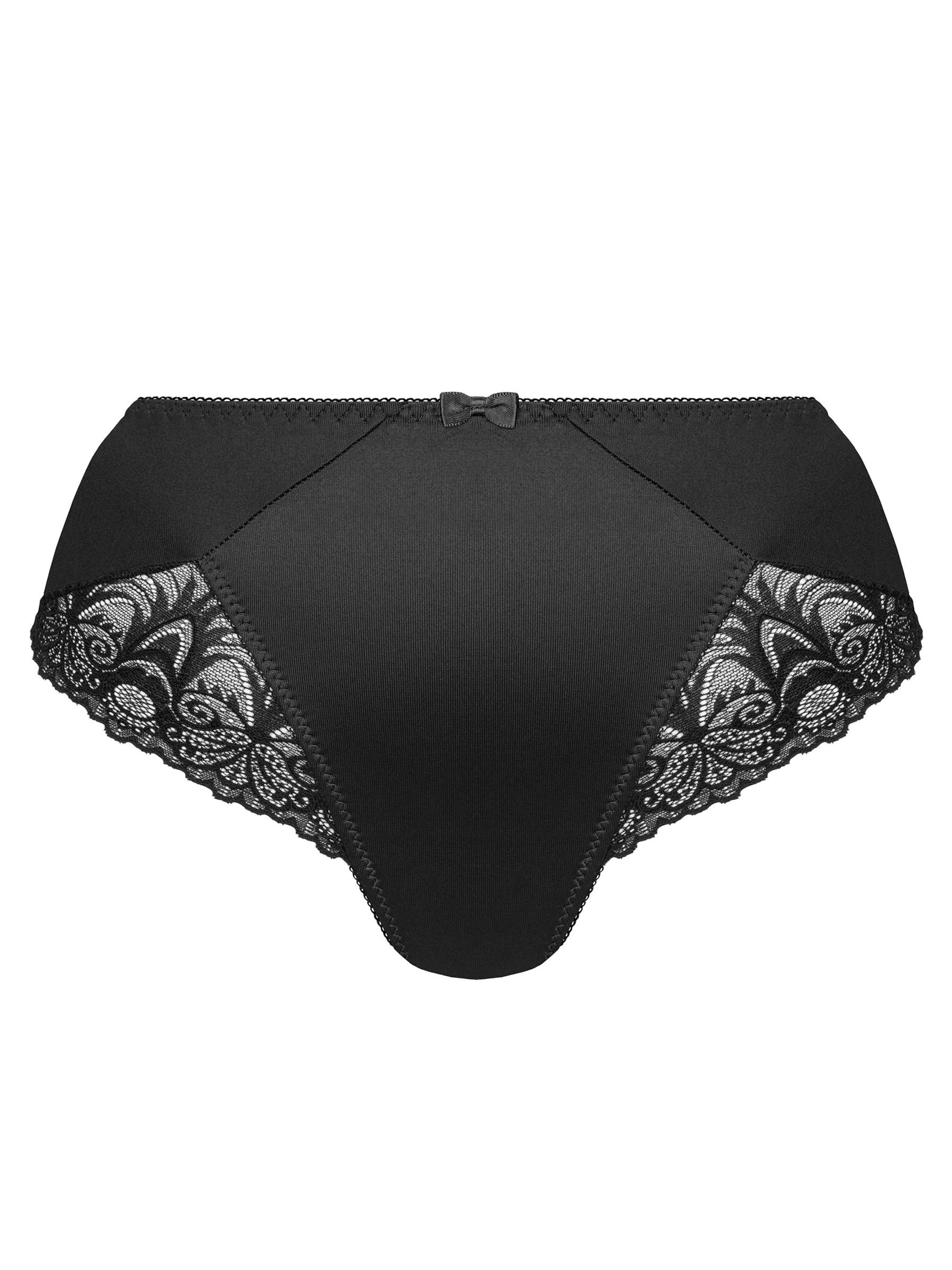 Gorsenia Slip 'K426 Casablanca'‌‌ in Schwarz: Vorderseite