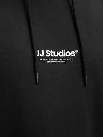 Felpa 'JJESOHO' di Jack & Jones Plus in nero
