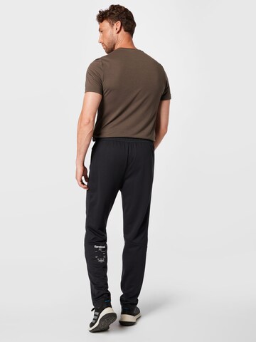 Reebok Regular Sports trousers 'Road Trip' in Black