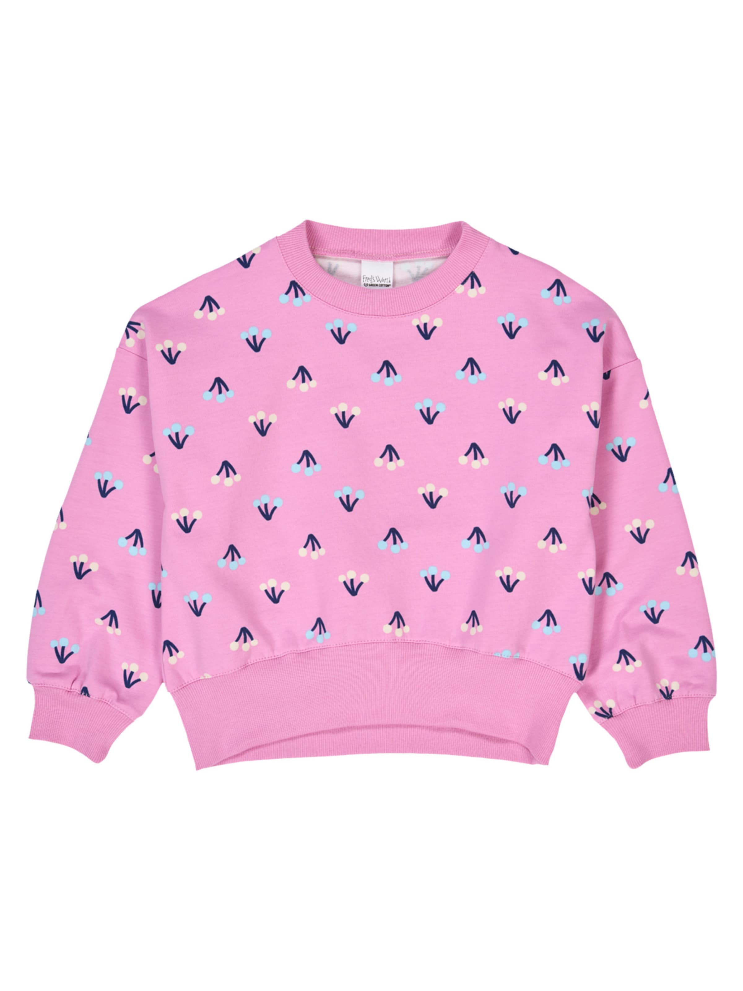 Fred's World by GREEN COTTON Sweatshirt in Pink: front