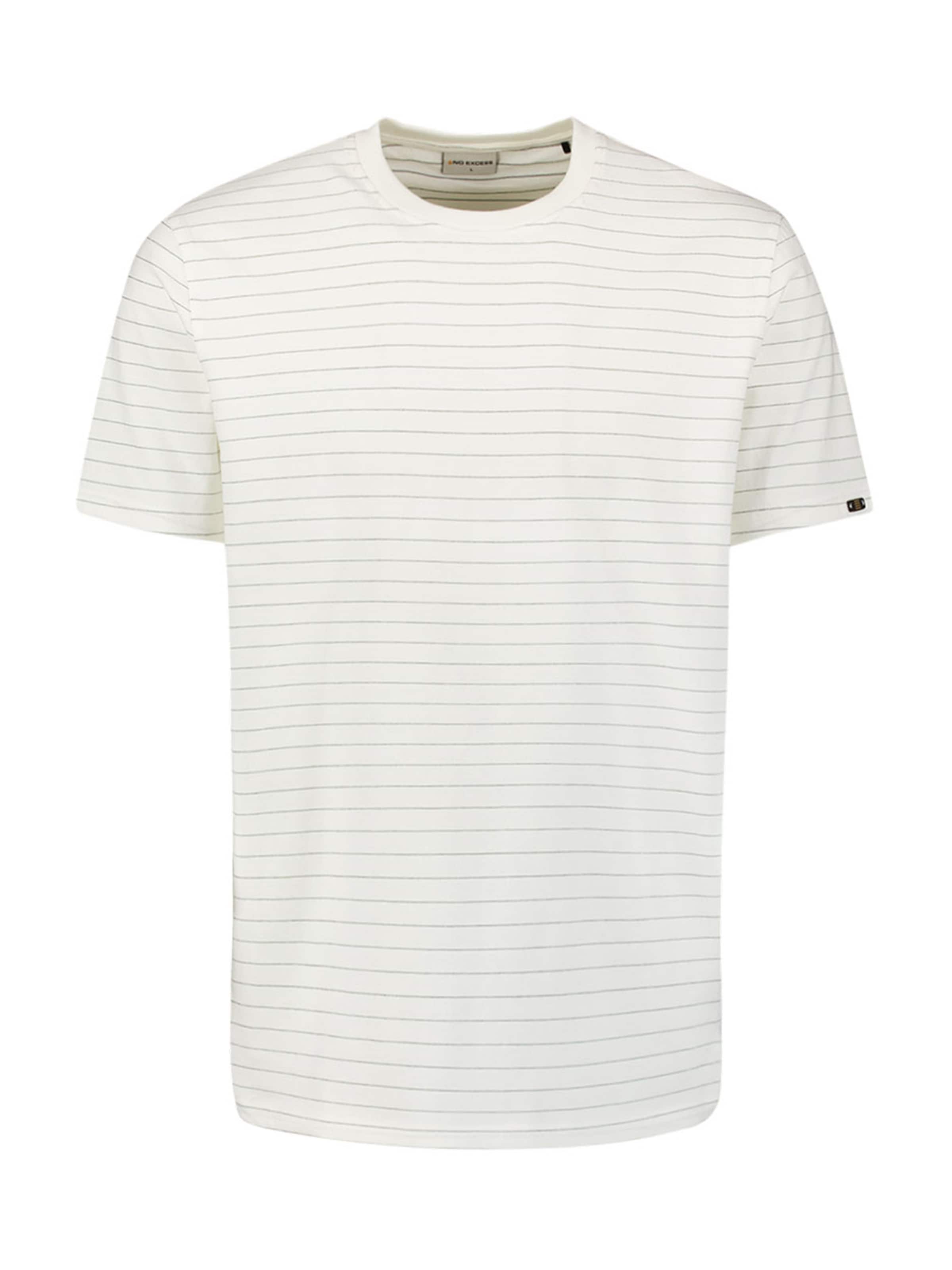 T-Shirt No Excess en blanc : devant