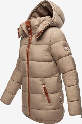 NAVAHOO Winter jacket 'Wattewölkchen' in Beige