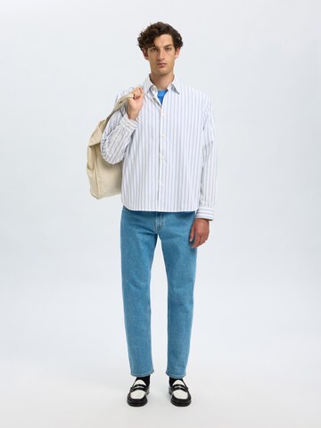 SELECTED Regular fit Overhemd in Blauw