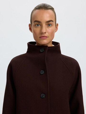 SELECTED Between-seasons coat 'SLWZIA-VINNI' in Brown