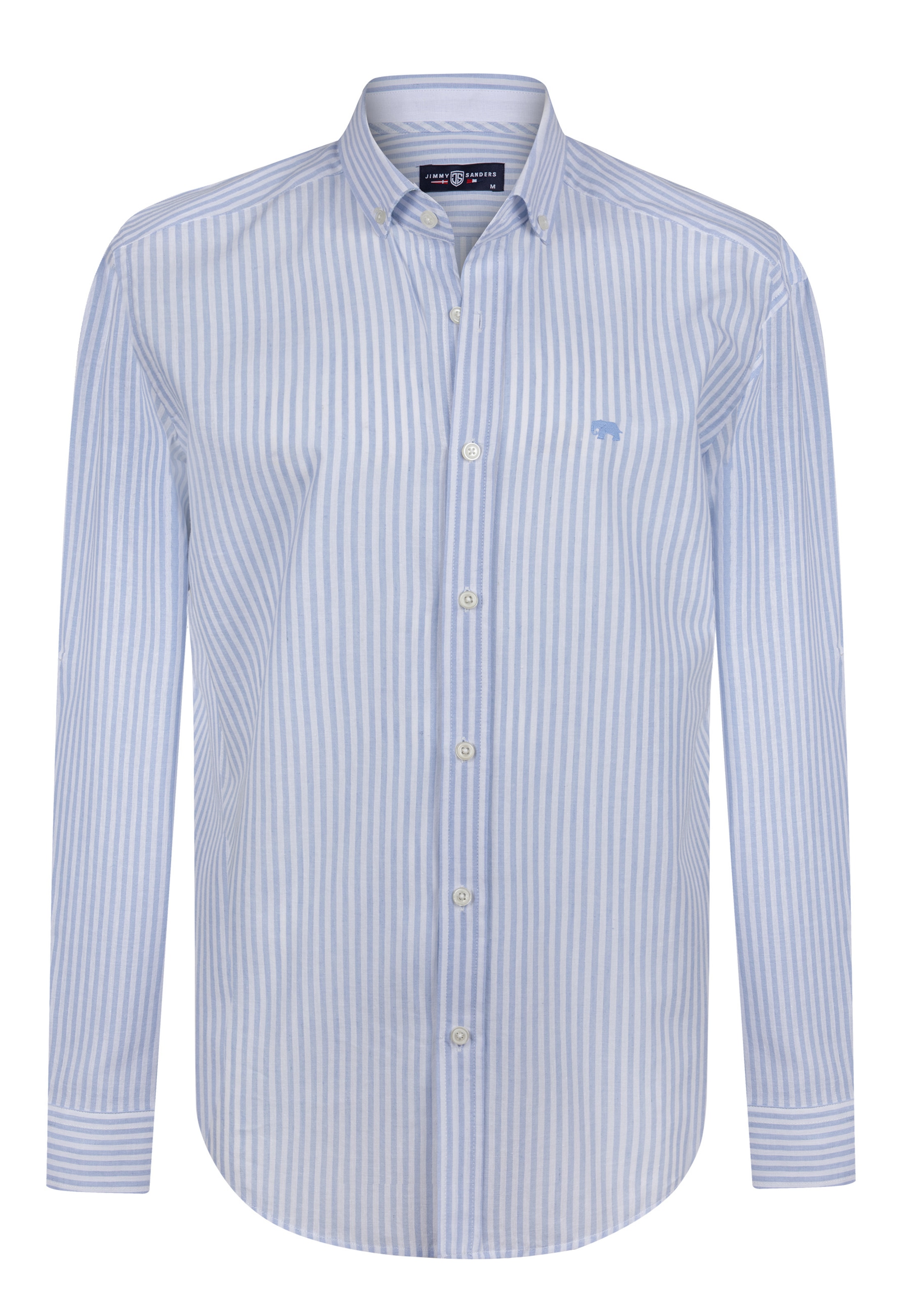 Jimmy Sanders Button Up Shirt in Blue: front