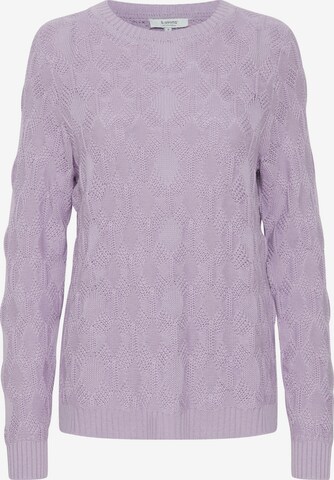b.young Sweater 'Milja' in Purple: front