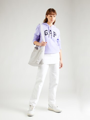 GAP Sweatshirt 'HERITAGE' in Lila