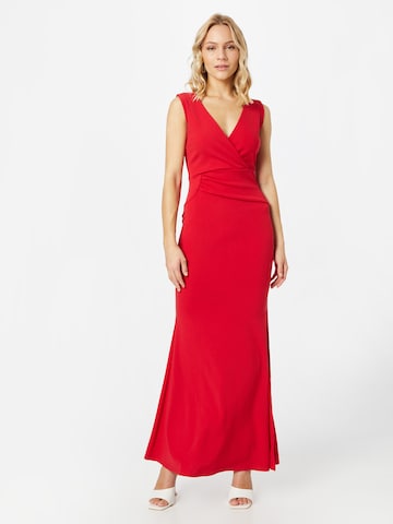 Sistaglam Společenské šaty 'ELIA' – červená: přední strana