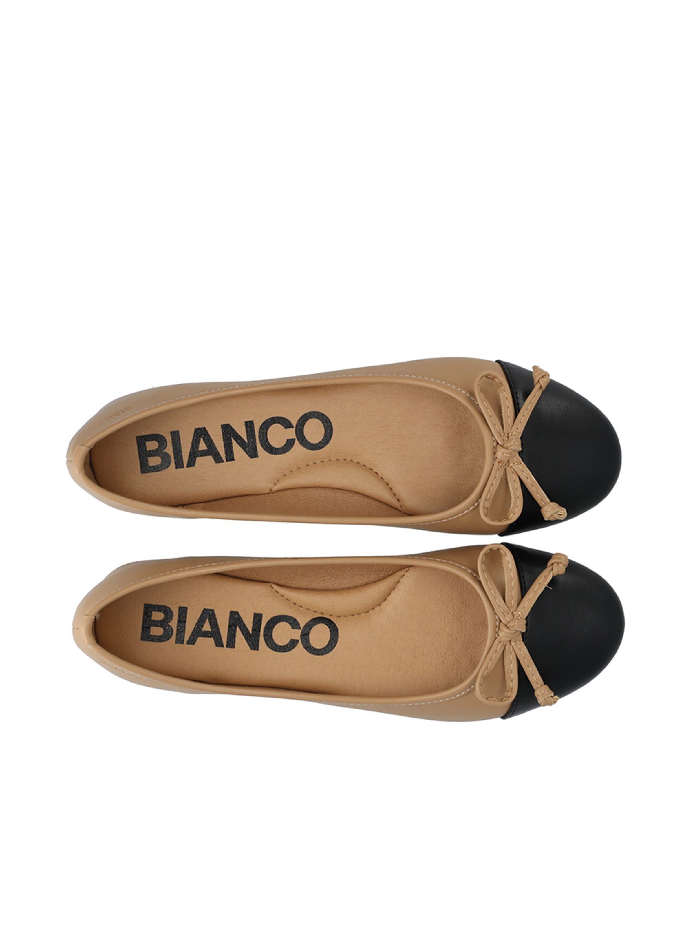 Bianco Балетки 'Celine' в Бежевый