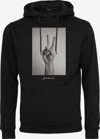 MT Men Sweatshirt in Zwart: voorkant
