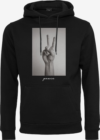 Sweat-shirt MT Men en noir : devant