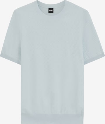 BOSS Sweater 'Laruso ' in Blue: front