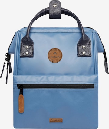 Cabaia Backpack in Blue: front