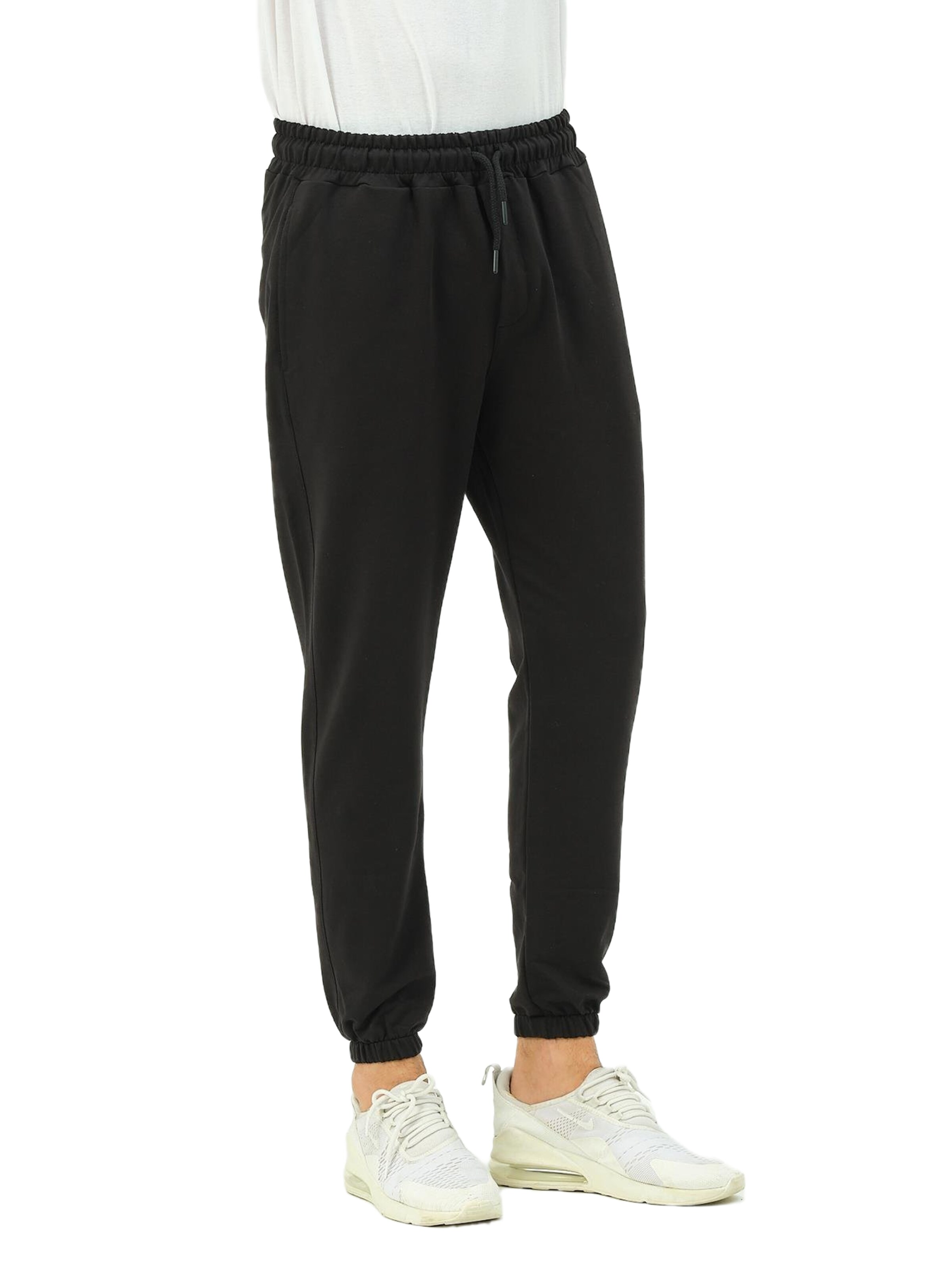 Effilé Pantalon C&City en noir