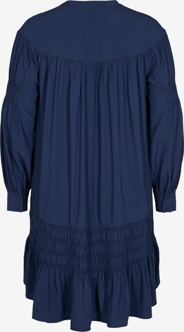 Zizzi Shirt Dress 'Rin' in Blue