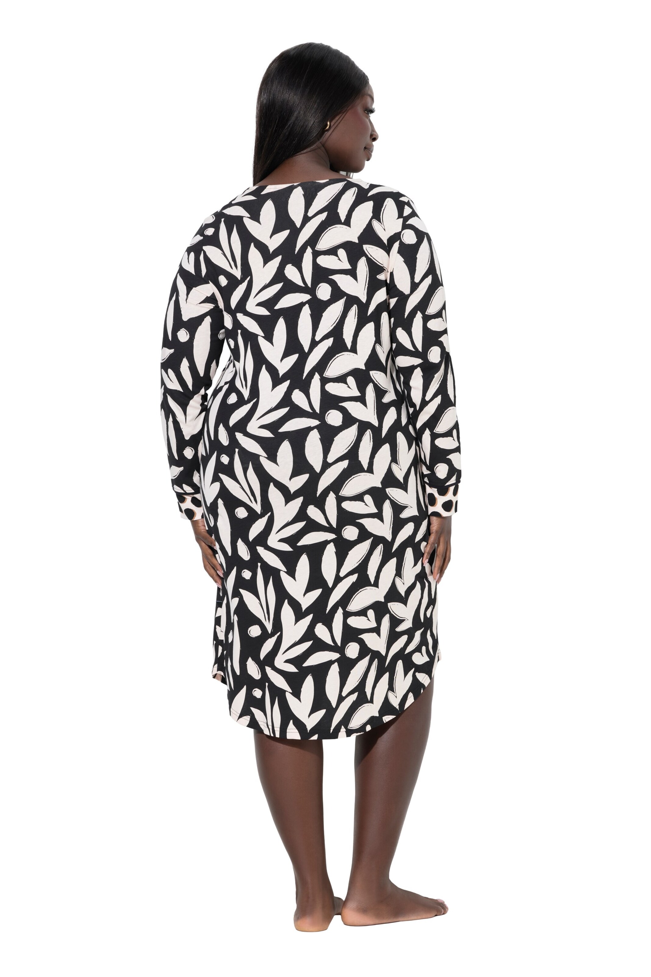 Ulla Popken Nightgown in Black