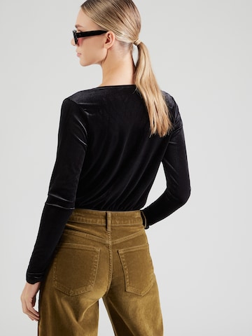 ABOUT YOU - Camisa body 'Tamina' em preto