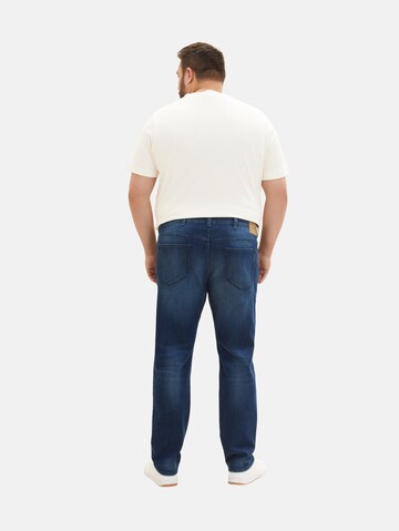 TOM TAILOR Men + Slimfit Jeans in Blau