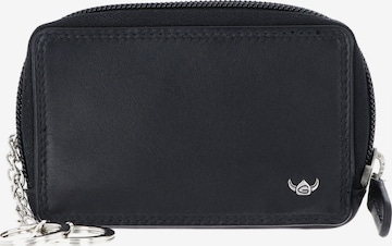 Astuccio 'Polo' di GOLDEN HEAD in nero: frontale