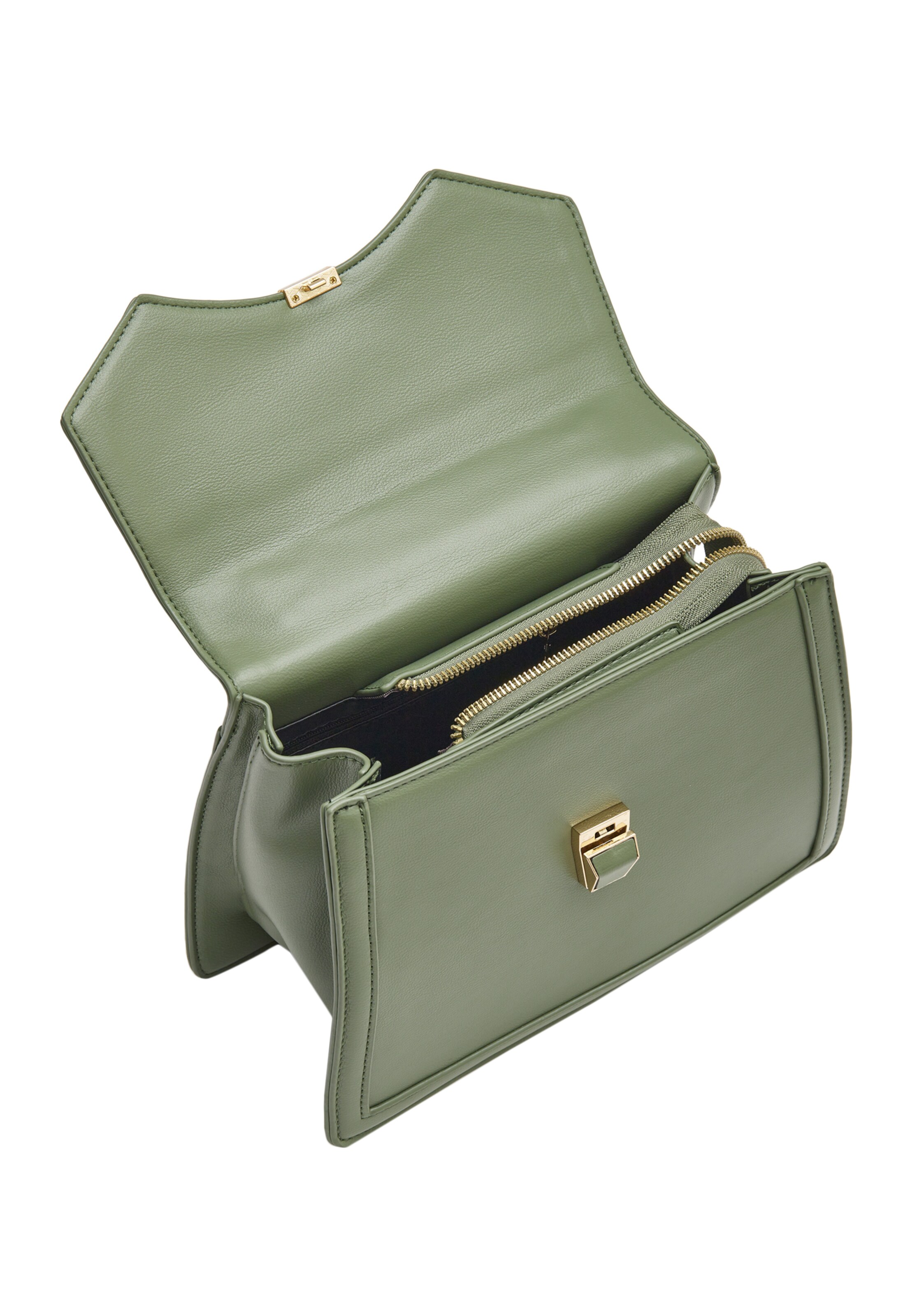 Usha Handtas in Groen