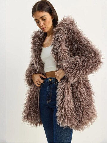 Bianco Lucci Wintermantel in Bruin