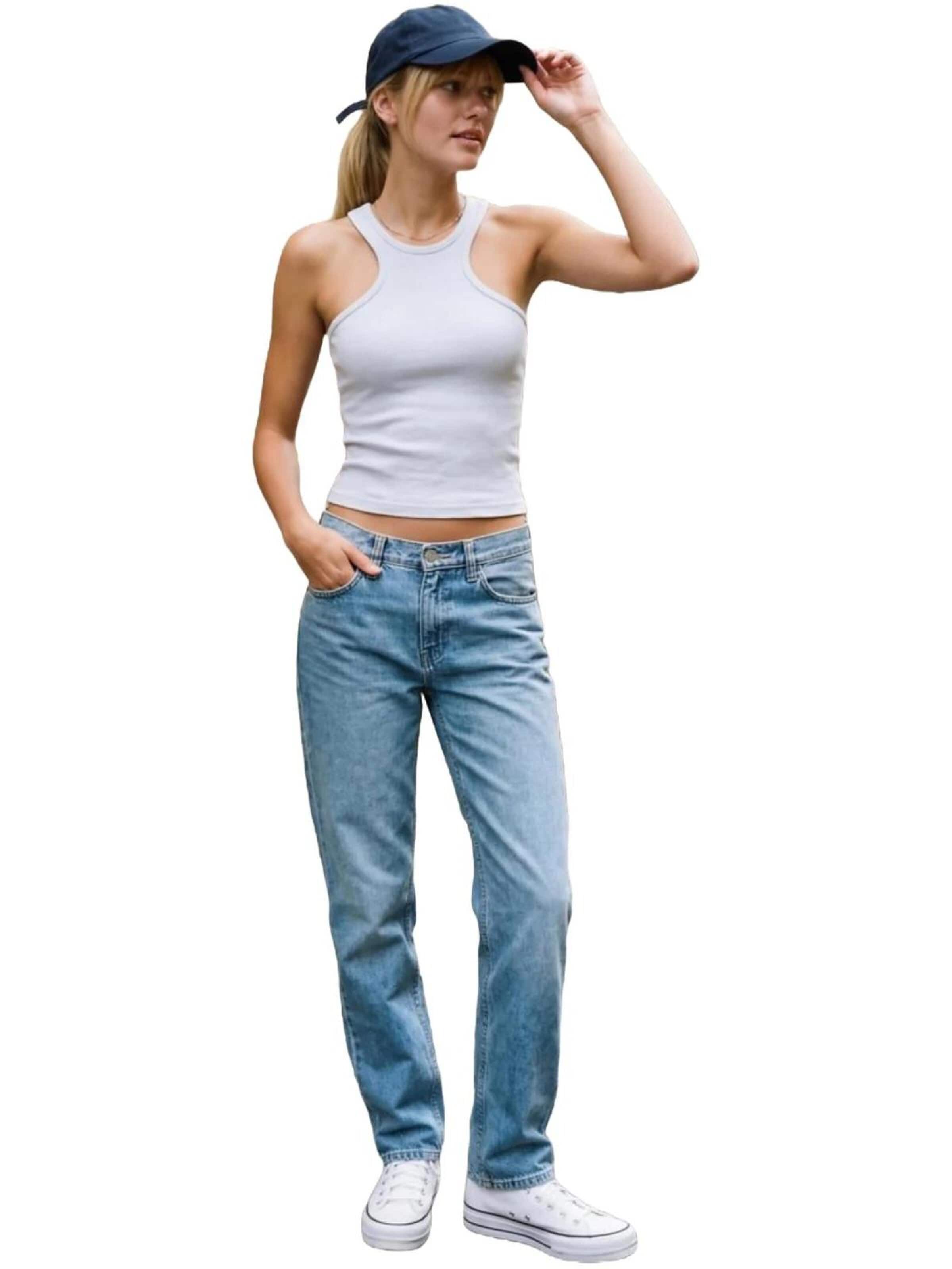 LTB Jeans Top 'Tank Top' in Grey