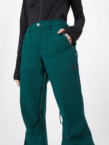 BURTON Normalny krój Spodnie sportowe 'VIDA' w kolorze zielony