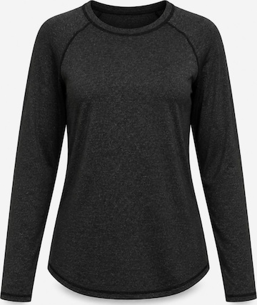 AOTTORI Performance Shirt in Black: front