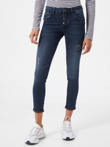 Mavi Slimfit Jeans 'Lexy' in Blauw: voorkant