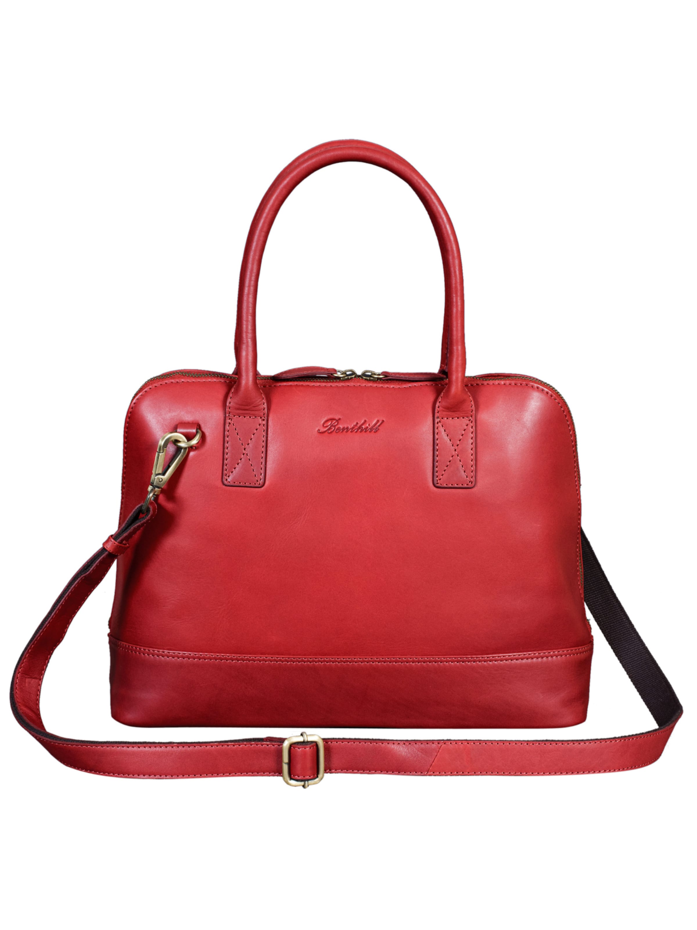 Benthill Handbag in Red: front