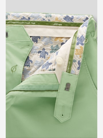 Regular Pantalon chino MEYER en vert