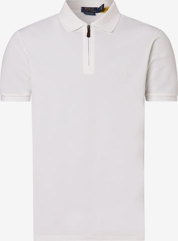 T-Shirt Polo Ralph Lauren en blanc : devant