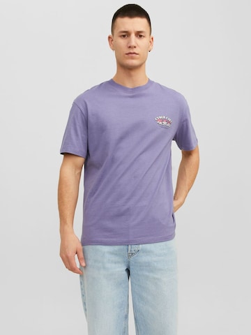 JACK & JONES Shirt 'AMUSEMENT' in Purple: front