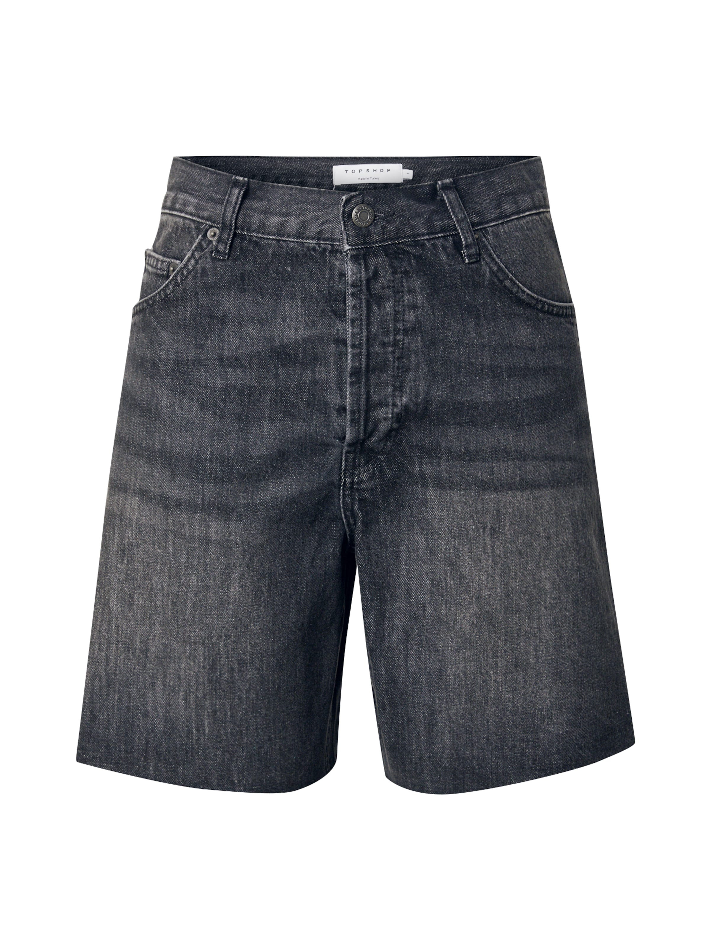 melns TOPSHOP Vaļīgs piegriezums Džinsi: no priekšpuses