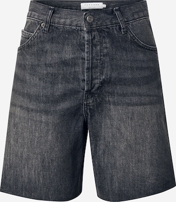 juoda TOPSHOP Laisvas Džinsai: priekis