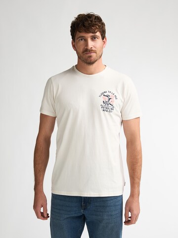 Petrol Industries Shirt 'Onix' in Beige: front