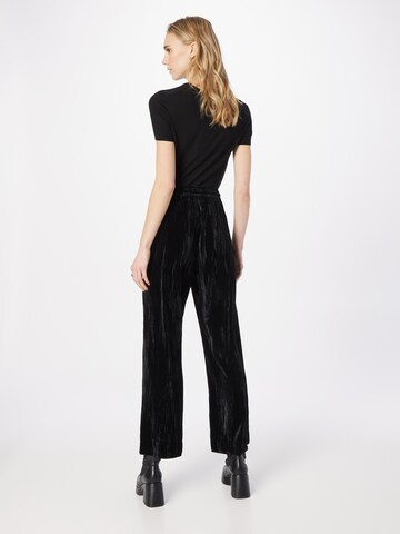 BOSS Loose fit Pants 'Tassia' in Black