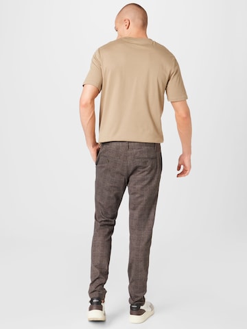 Only & Sons Slim fit Chino Pants 'Mark' in Brown