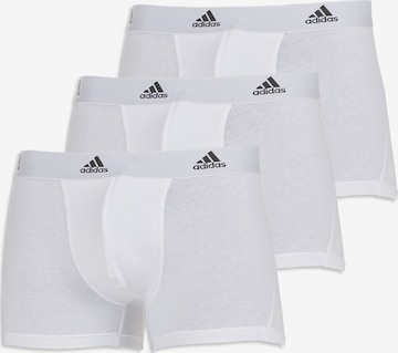 ADIDAS SPORTSWEAR Athletic Underwear ' Sport Active Flex Cotton ' in White: front