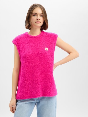 Pull-over 'Zolly' AMERICAN VINTAGE en rose : devant