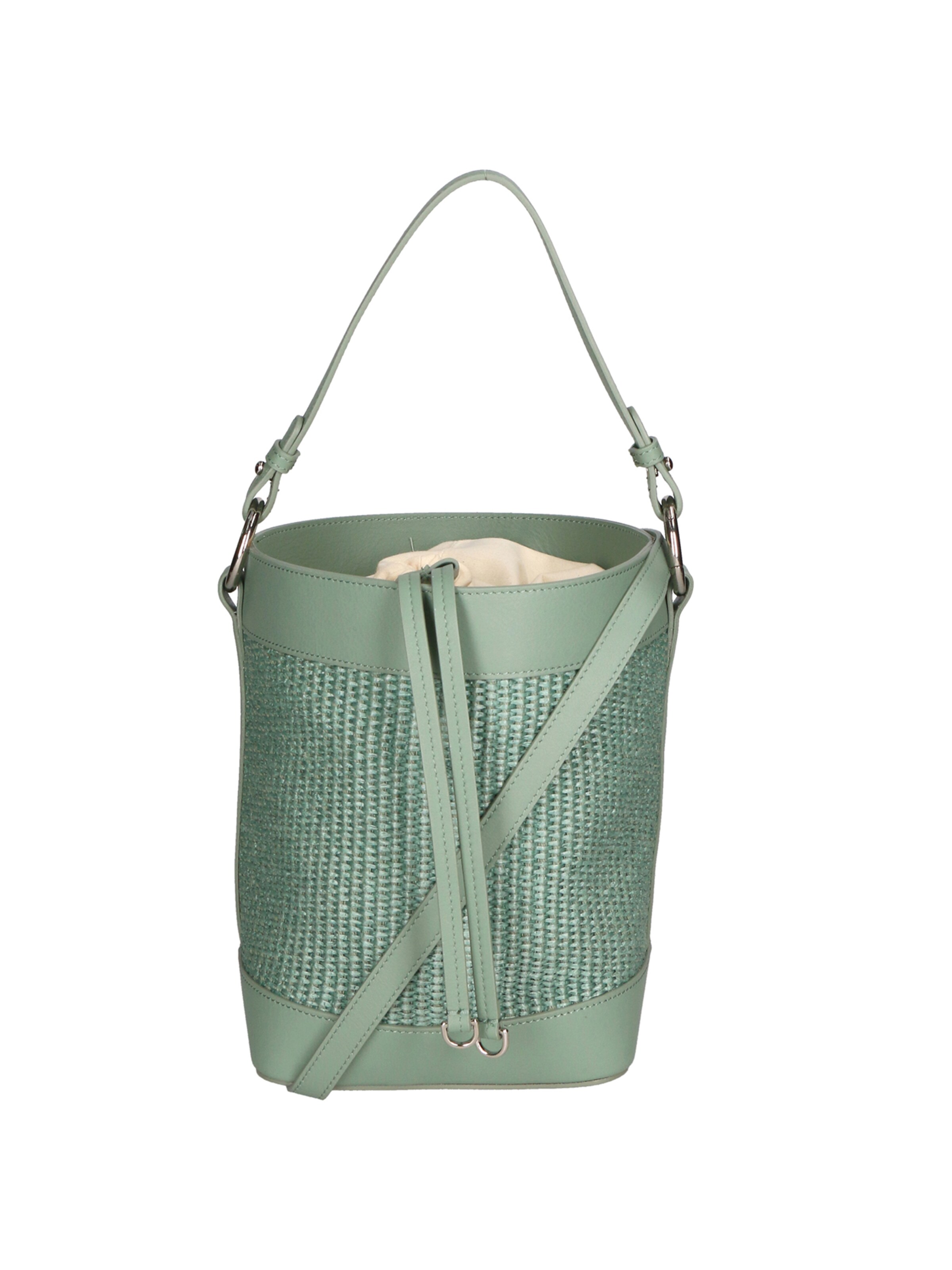 Poche ventrale My Best Bag en vert : devant