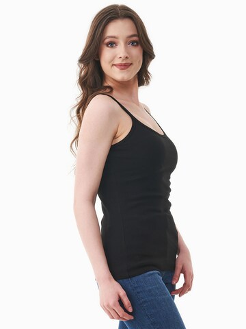 Organication Top in Schwarz