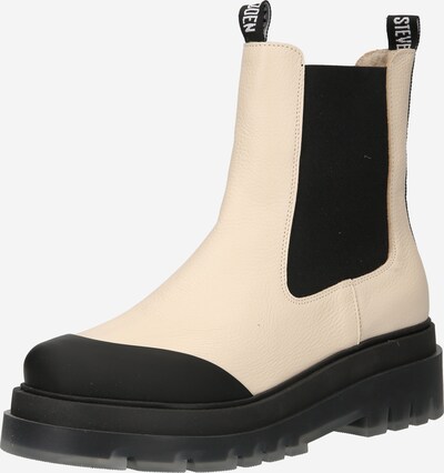 STEVE MADDEN Chelsea boots 'Myrtha' in de kleur Crème / Zwart, Productweergave