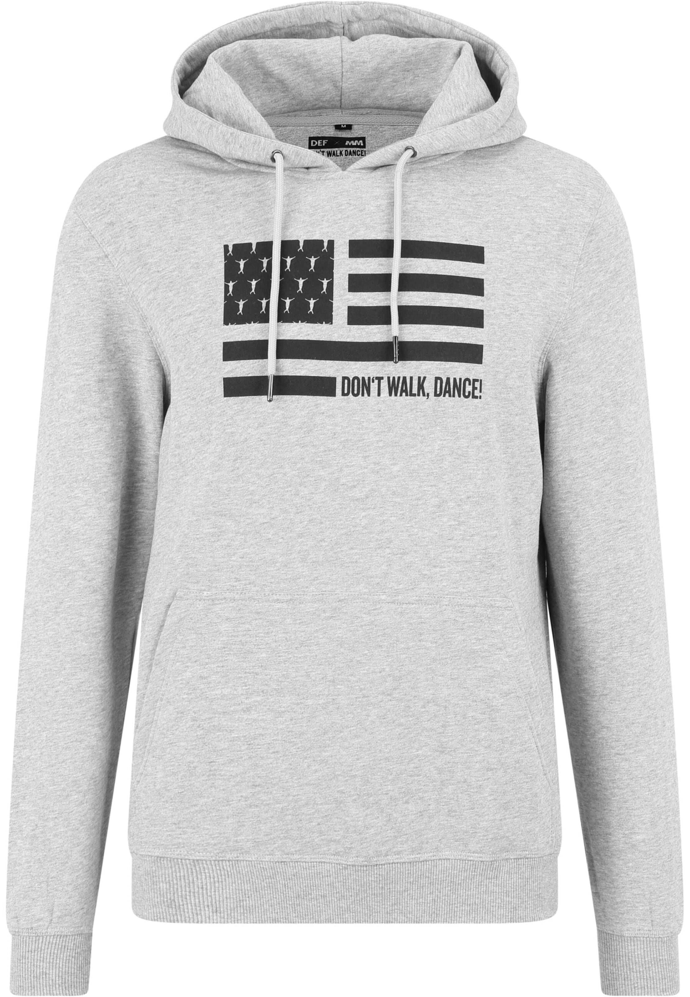DEF Sweatshirt 'Don´t Walk Dance' in Grau: Vorderseite