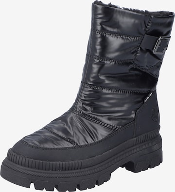 Rieker Snow Boots in Black: front