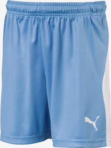 PUMA Sportshorts 'Liga' in Blau: Vorderseite